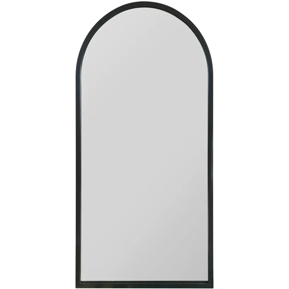 Arcus Arched Wall Mirror - Black