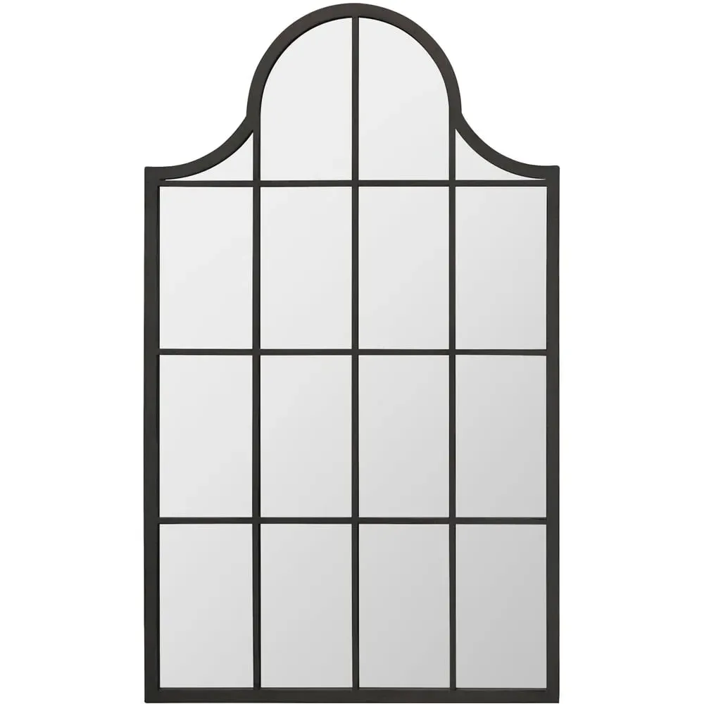 Arcus Arched Wall Mirror - Black