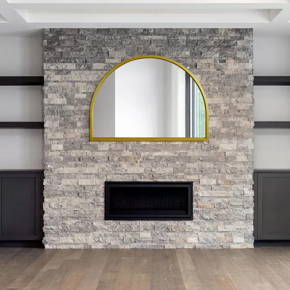 Arcus Arched Wall Mirror - Gold