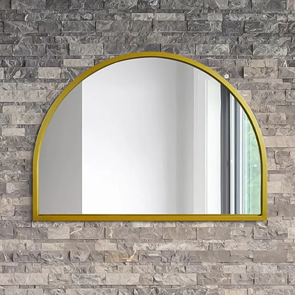 Arcus Arched Wall Mirror - Gold
