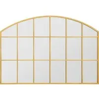Arcus Arched Wall Mirror - Gold, Metal