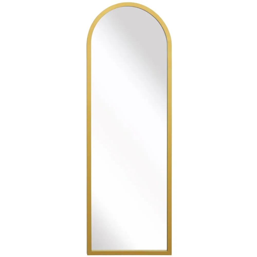 Arcus Arched Wall Mirror - Gold