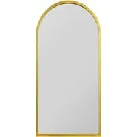 Arcus Arched Wall Mirror - Gold