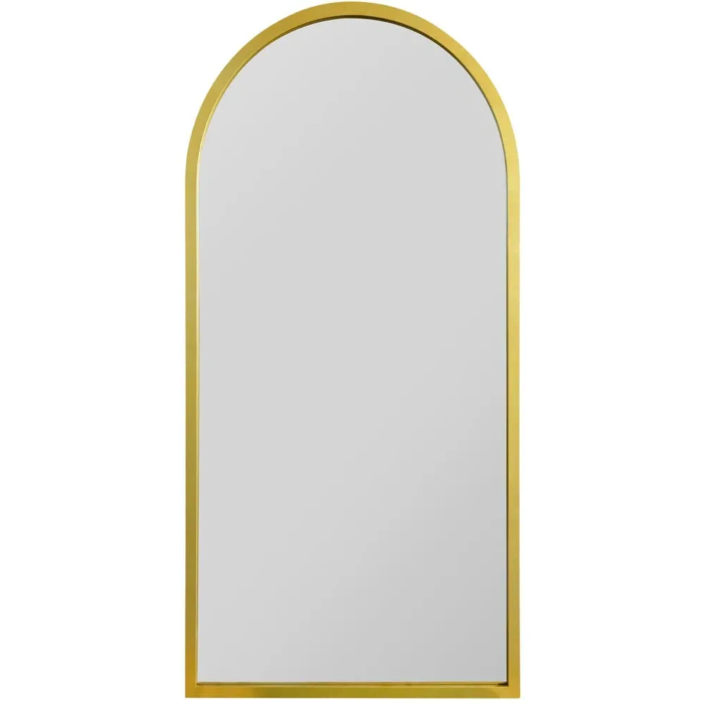 Arcus Arched Wall Mirror - Gold