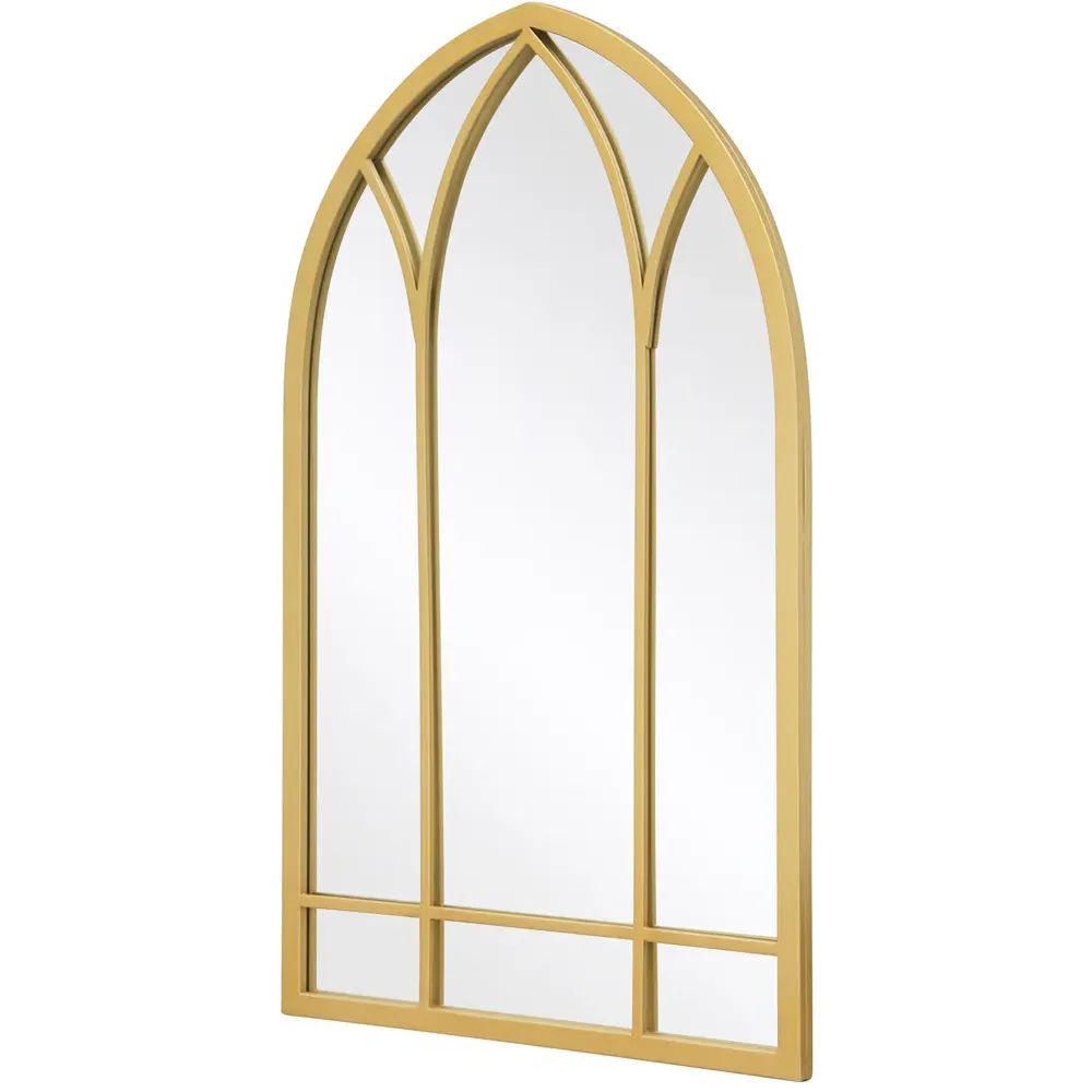 Arcus Arched Wall Mirror - Gold