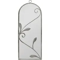Arcus Arched Wall Mirror - Grey, Concrete