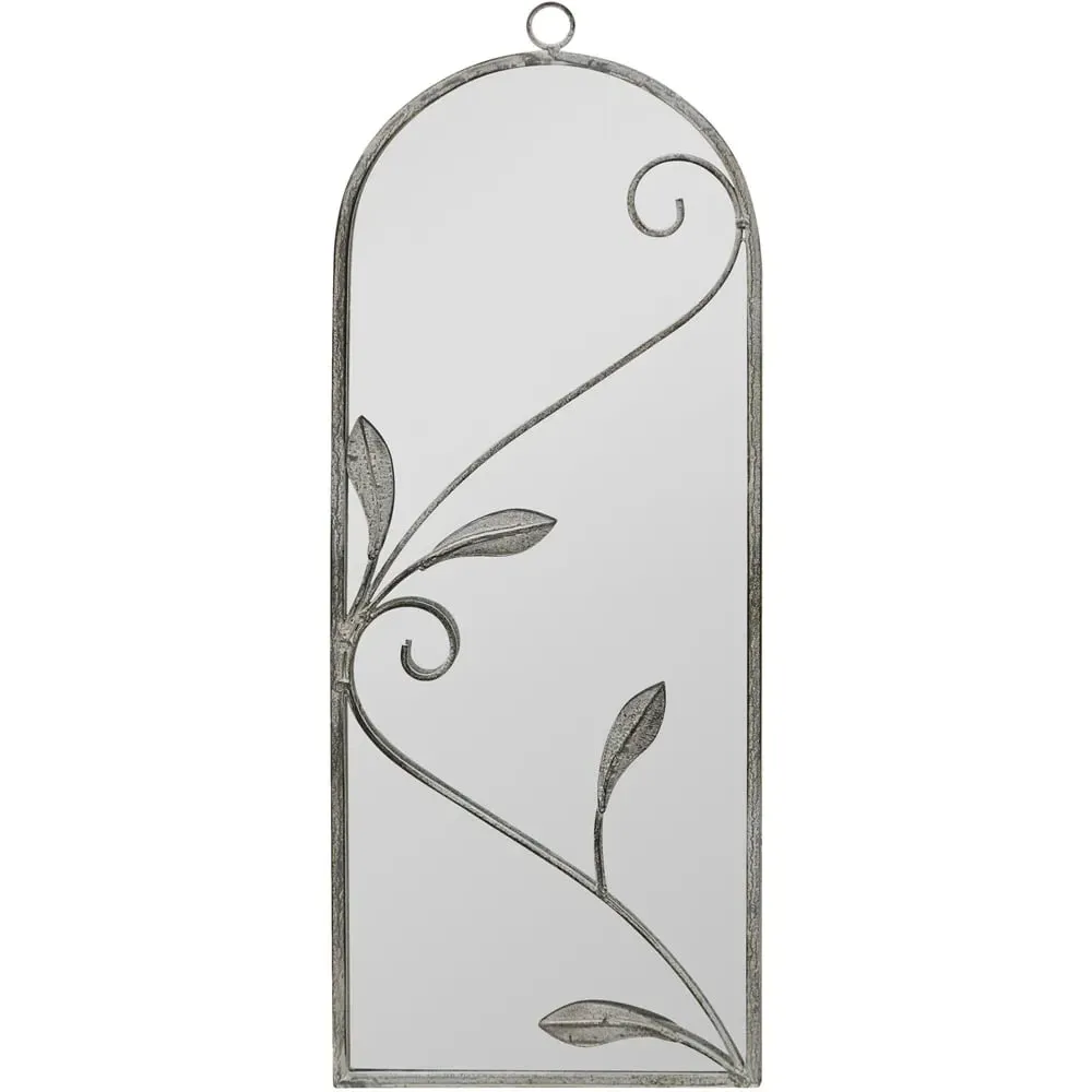 Arcus Arched Wall Mirror - Grey, Concrete