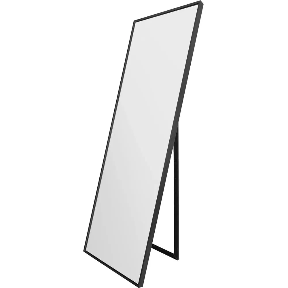 Artus Cheval Mirror - Black, Aluminium image