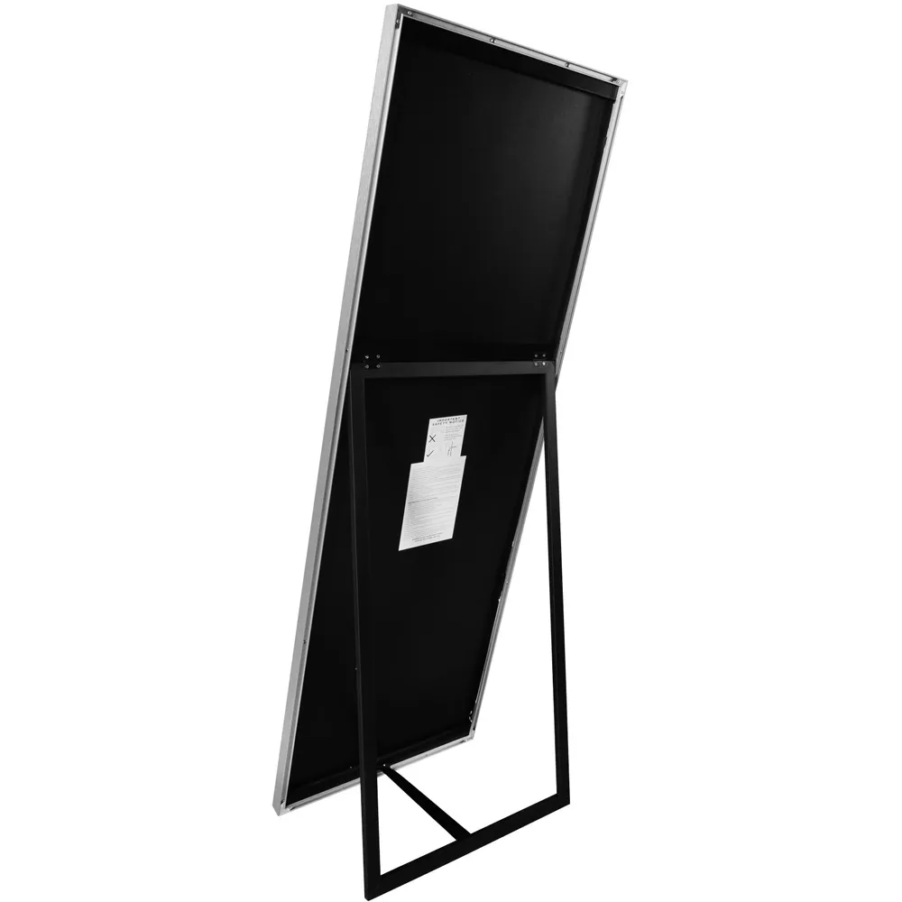 Artus Cheval Mirror - Silver, Aluminium