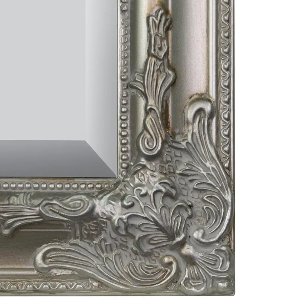 Austen Wall Mirror - Dark Silver