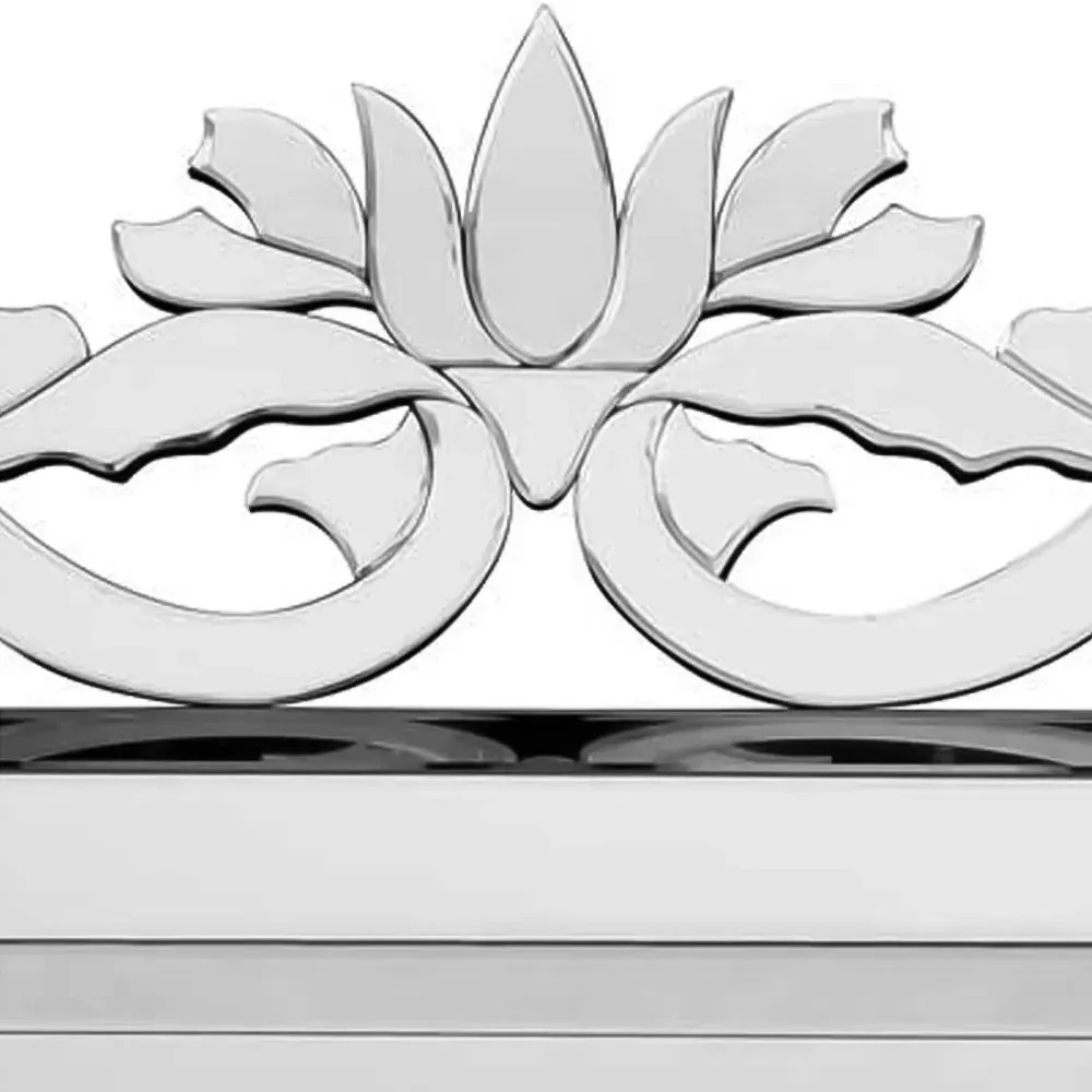 Baroque Inspired Wall Mirror - Clear