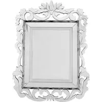 Baroque Inspired Wall Mirror - Clear