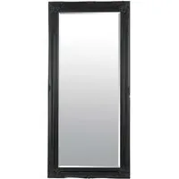 Buxton Full Length Leaner Wall Mirror - Black