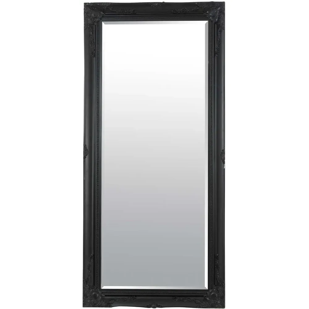 Buxton Full Length Leaner Wall Mirror - Black image