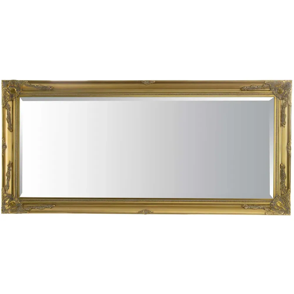 Buxton Full Length Leaner Wall Mirror - Gold