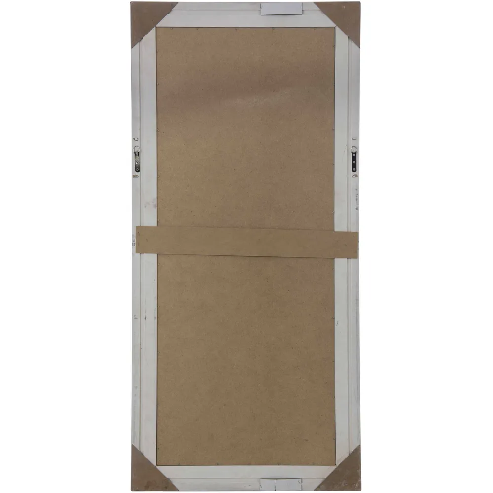 Buxton Full Length Leaner Wall Mirror - Silver