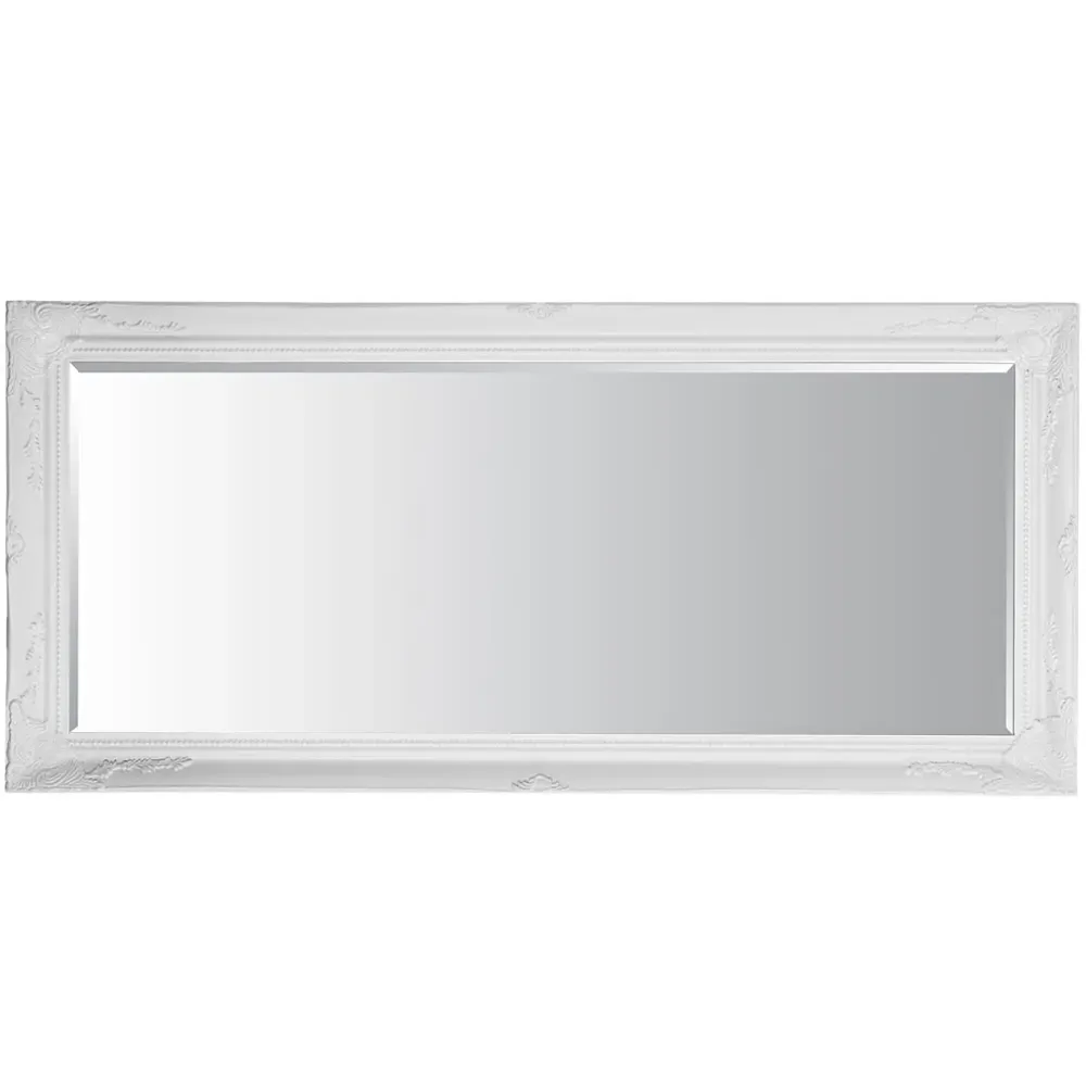 Buxton Full Length Leaner Wall Mirror - White