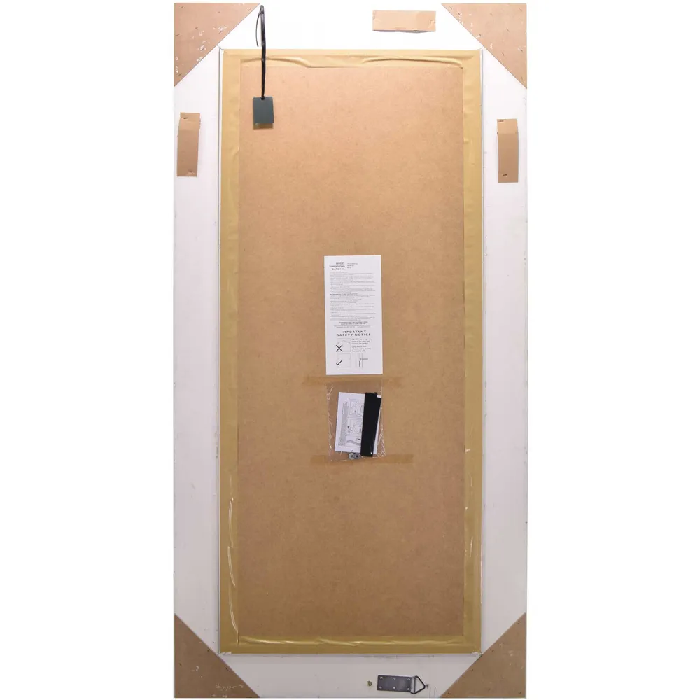 Carved Louis Large Wall Mirror - Cream