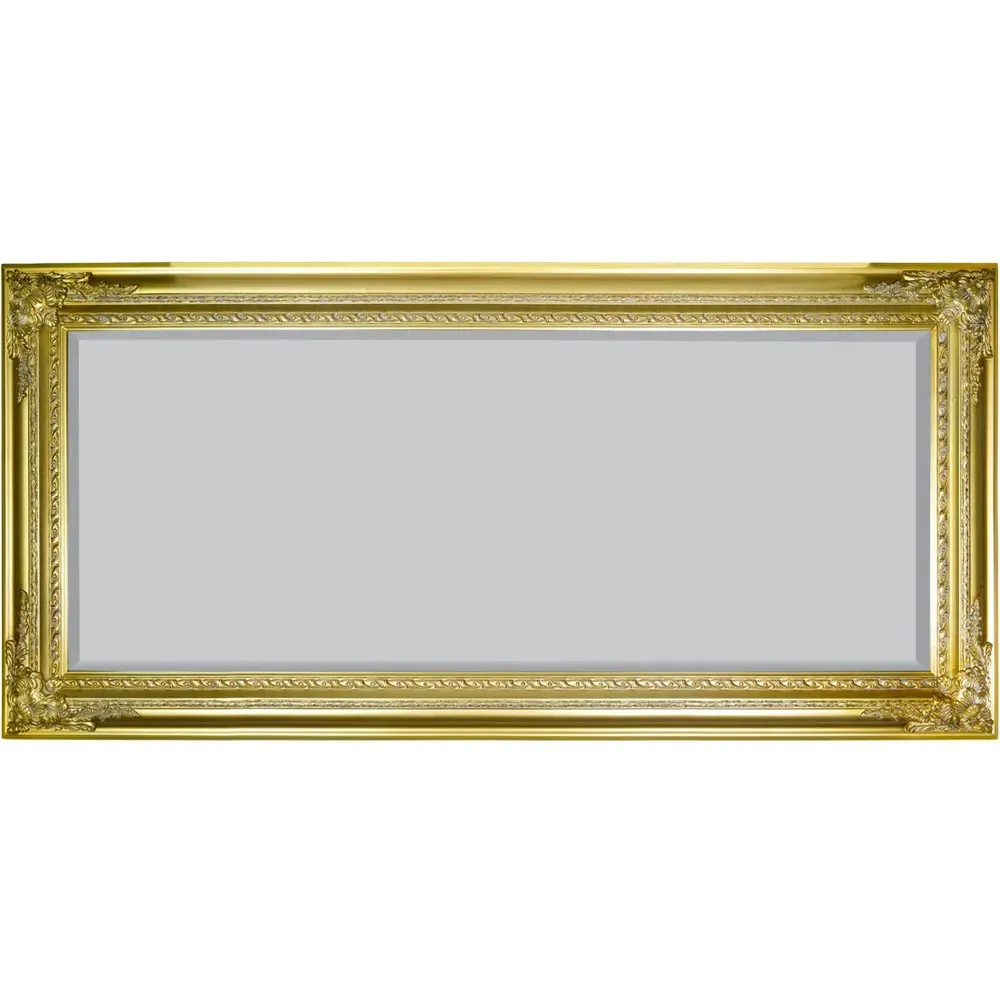 Caspian Antique Wall Mirror - Gold