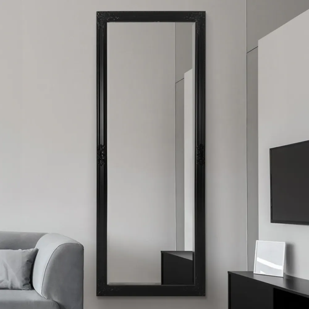 Caspian Wall Mirror - Black
