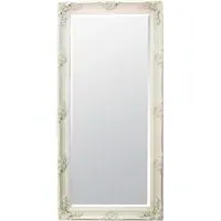 Davenport Ornate Full Length Mirror - Cream