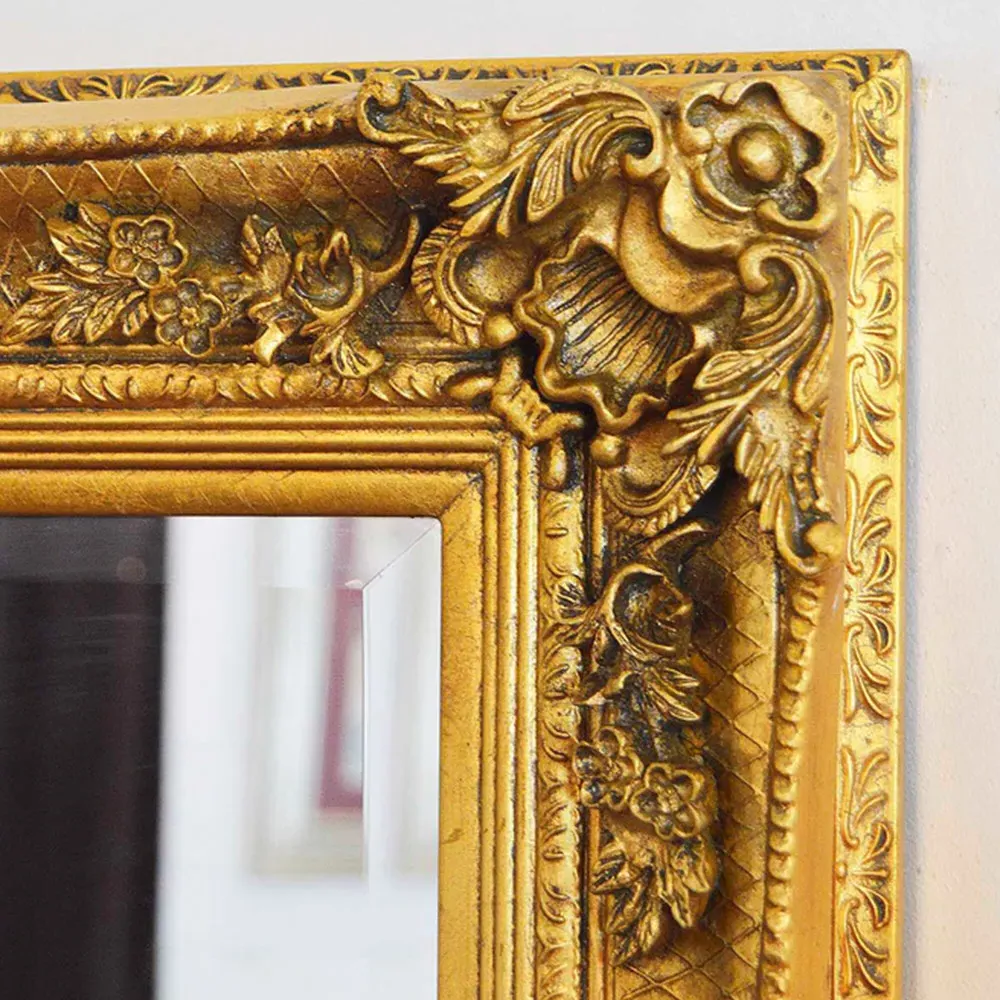 Davenport Ornate Full Length Mirror - Gold