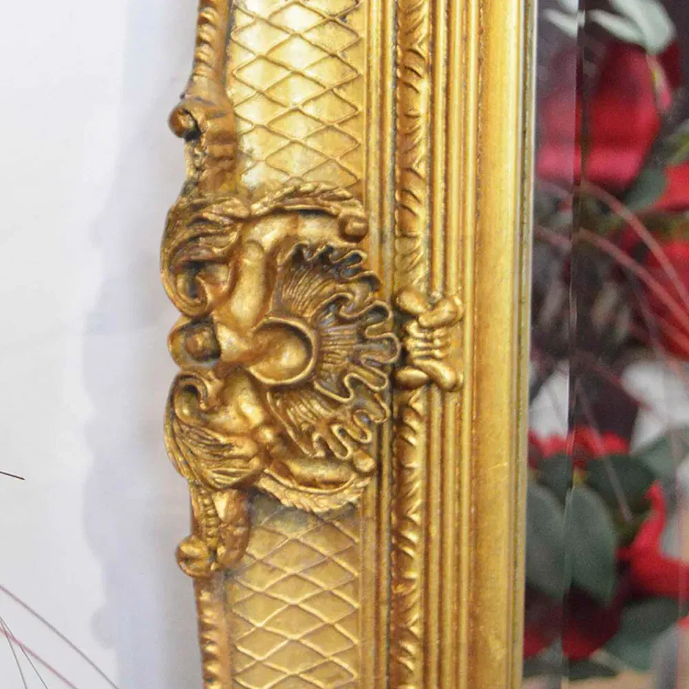 Davenport Ornate Full Length Mirror - Gold