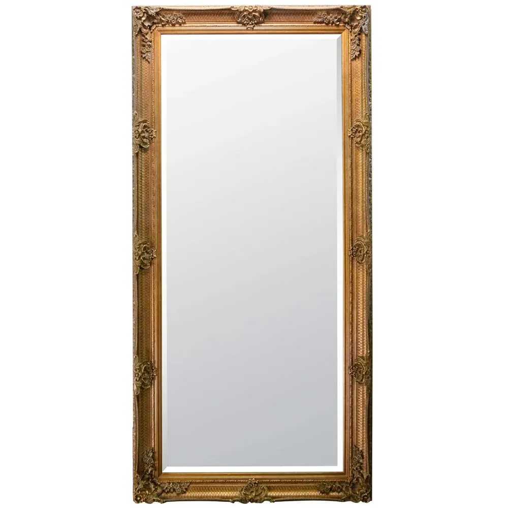 Davenport Ornate Full Length Mirror - Gold