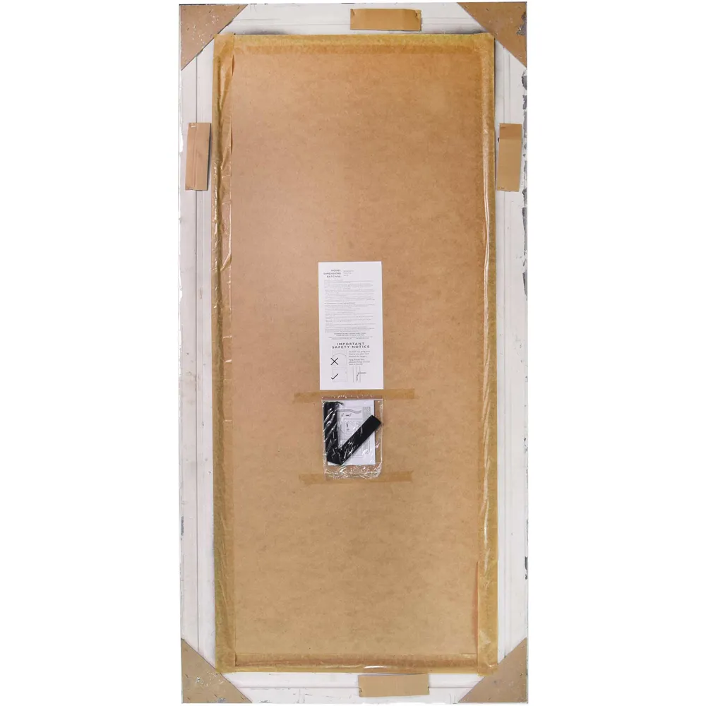 Davenport Ornate Full Length Mirror - Silver