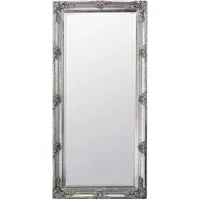 Davenport Ornate Full Length Mirror - Silver