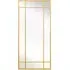 Fenestra Leaner Wall Mirror - Gold