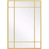 Fenestra Wall Mirror - Gold