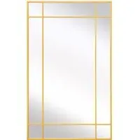 Fenestra Wall Mirror - Gold