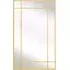 Fenestra Wall Mirror - Gold