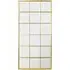 Fenestra Window Leaner Wall Mirror - Gold