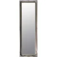 Fraser Beaded Dress Mirror - Silver
