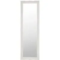 Fraser Beaded Dress Mirror - White