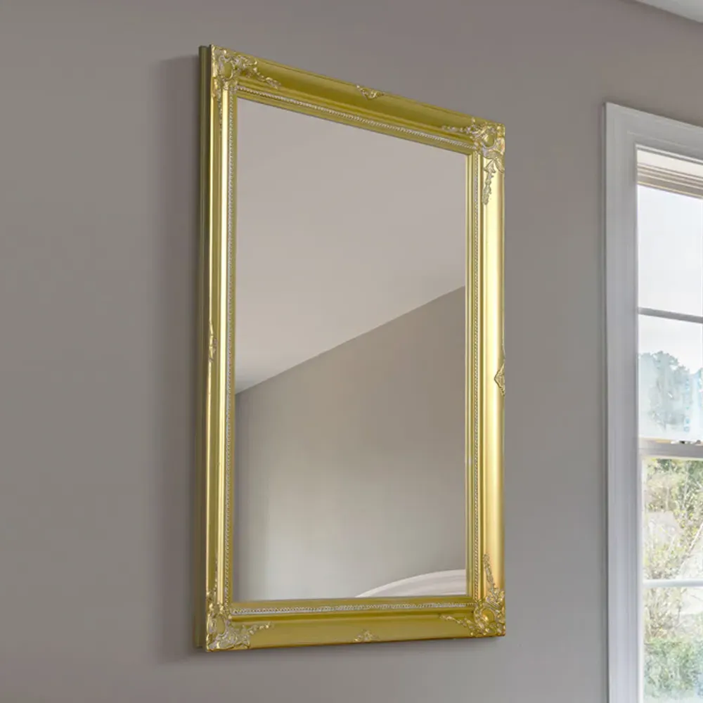 Hamilton Antique Wall Mirror - Gold