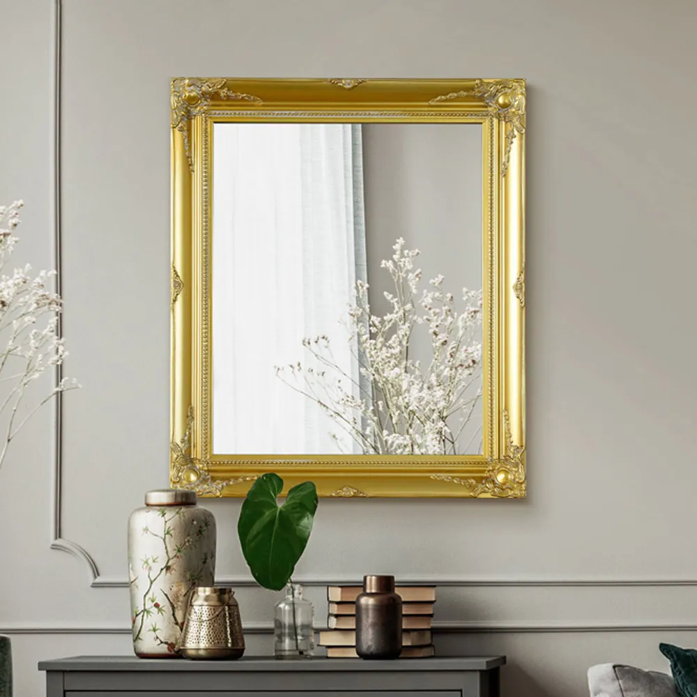 Hamilton Antique Wall Mirror - Gold