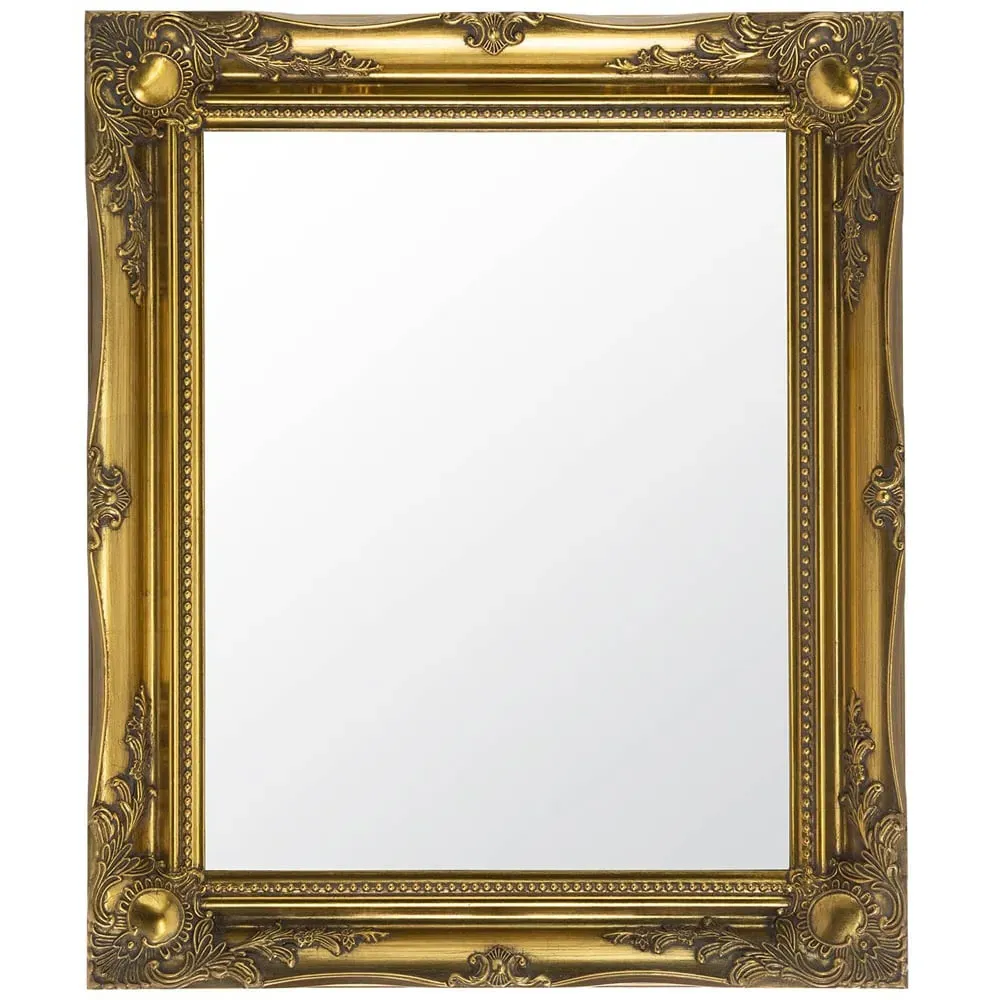 Hamilton Antique Wall Mirror - Gold
