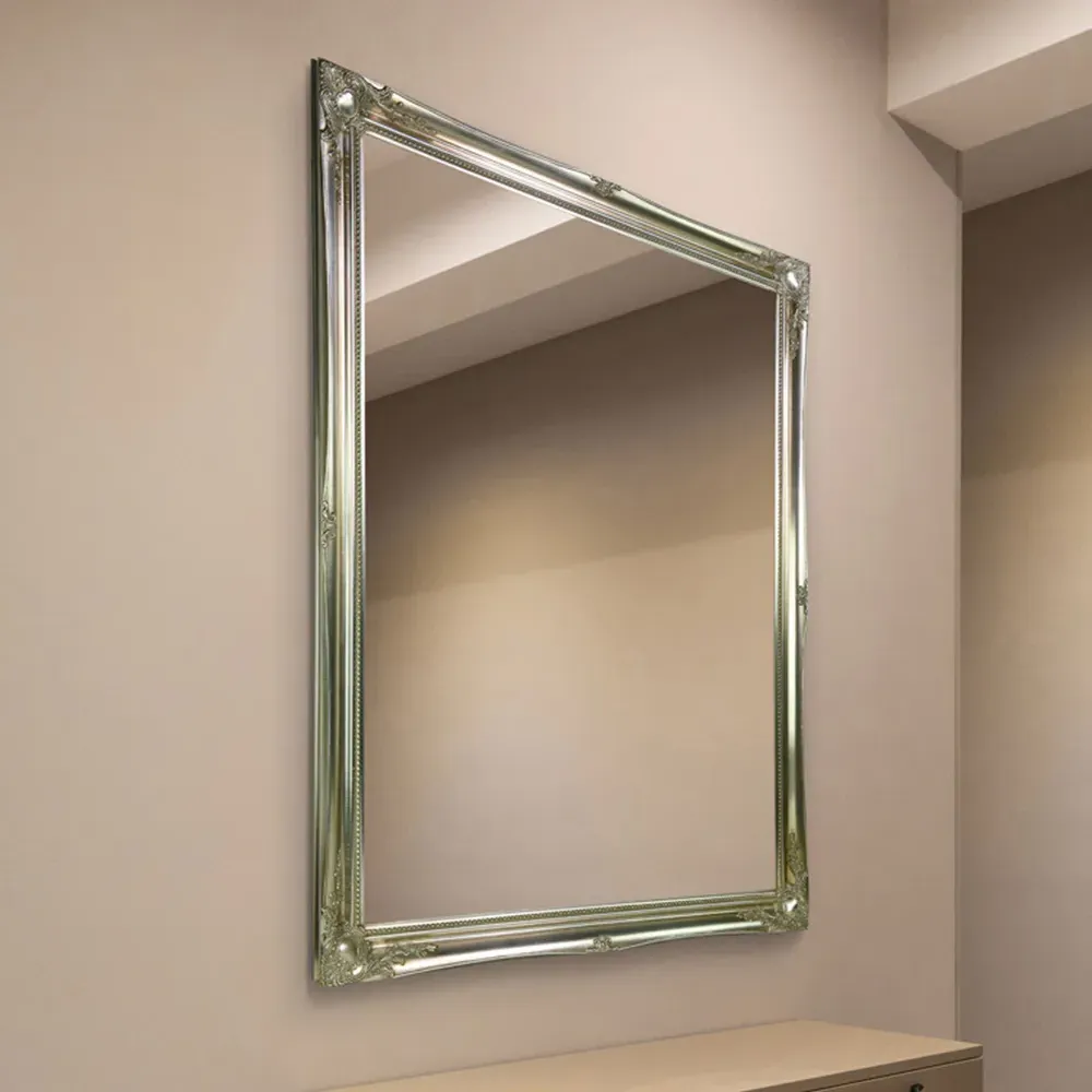 Hamilton Antique Wall Mirror - Silver