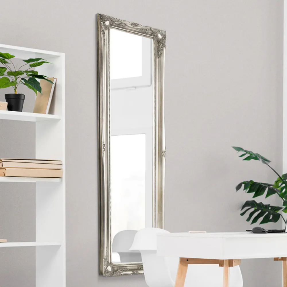 Hamilton Antique Wall Mirror - Silver