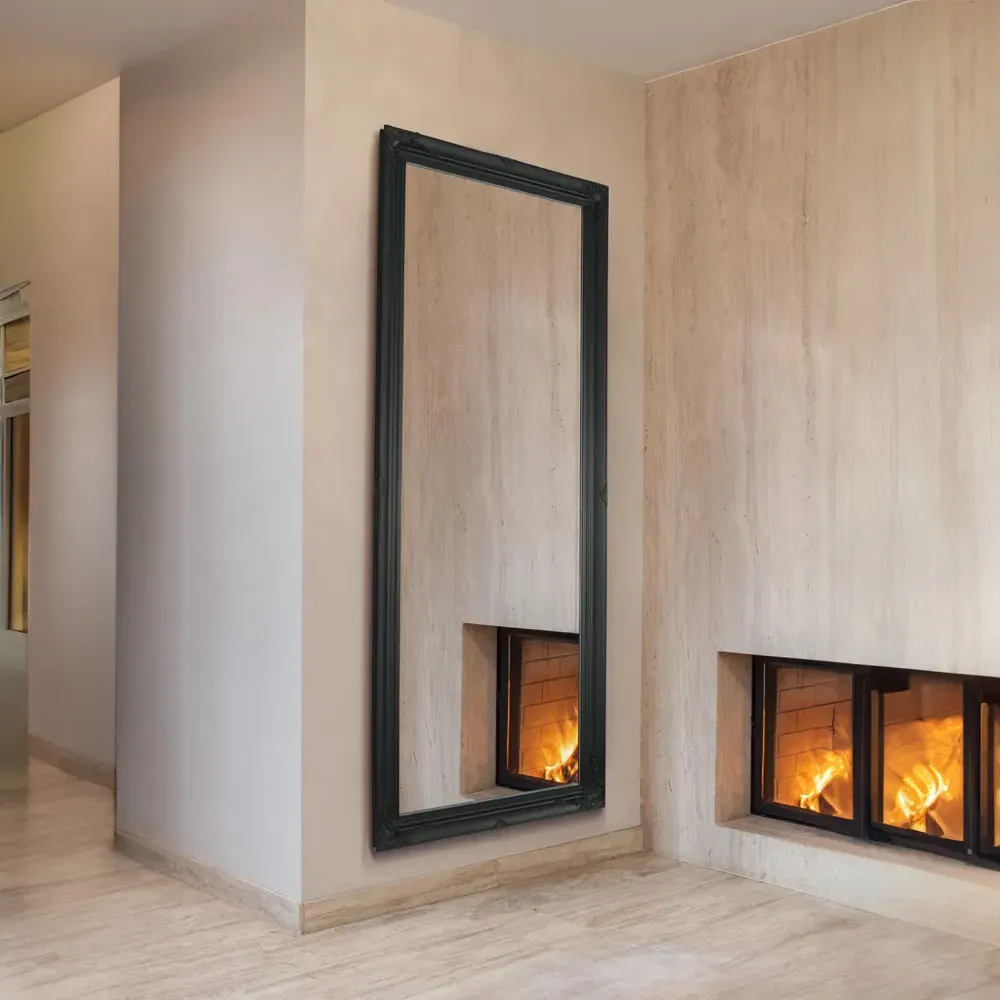 Hamilton Full Length Mirror - Black