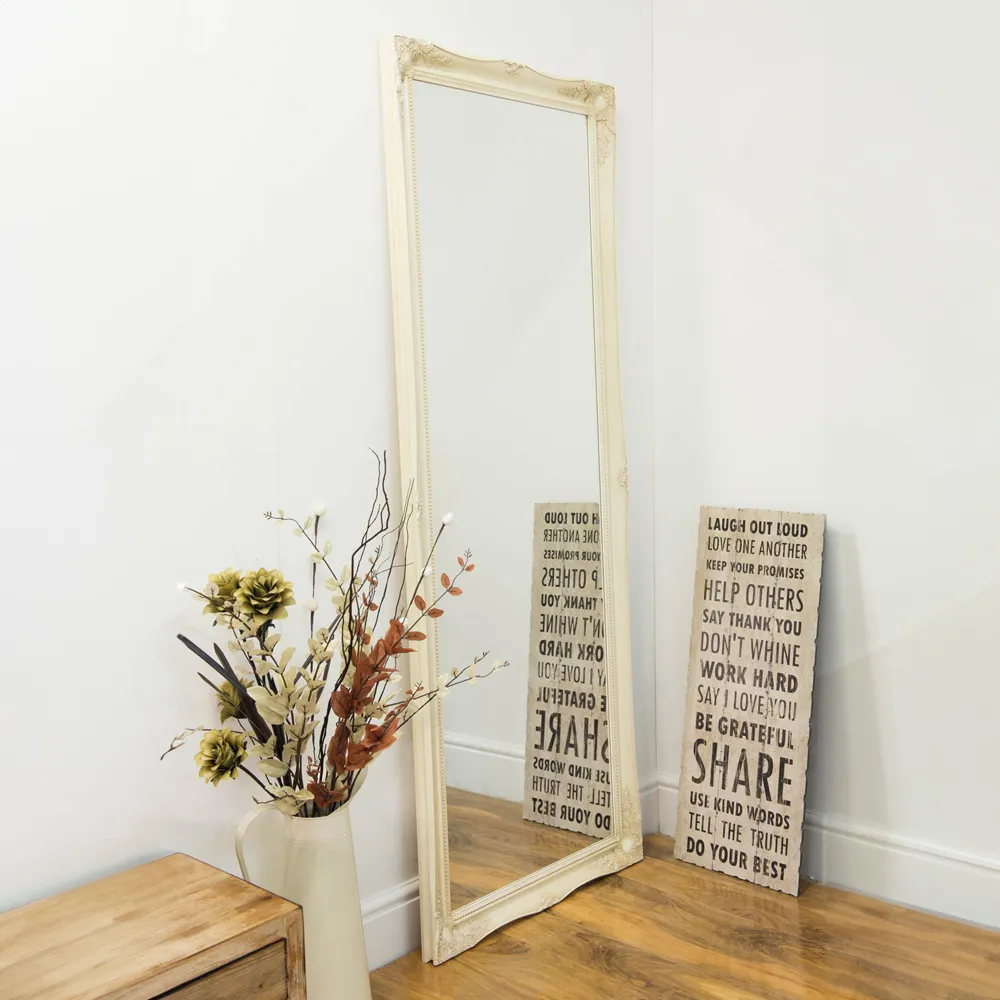 Hamilton Full Length Mirror - Cream