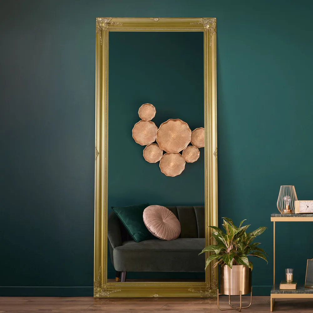 Hamilton Large Dress Mirror - Gold