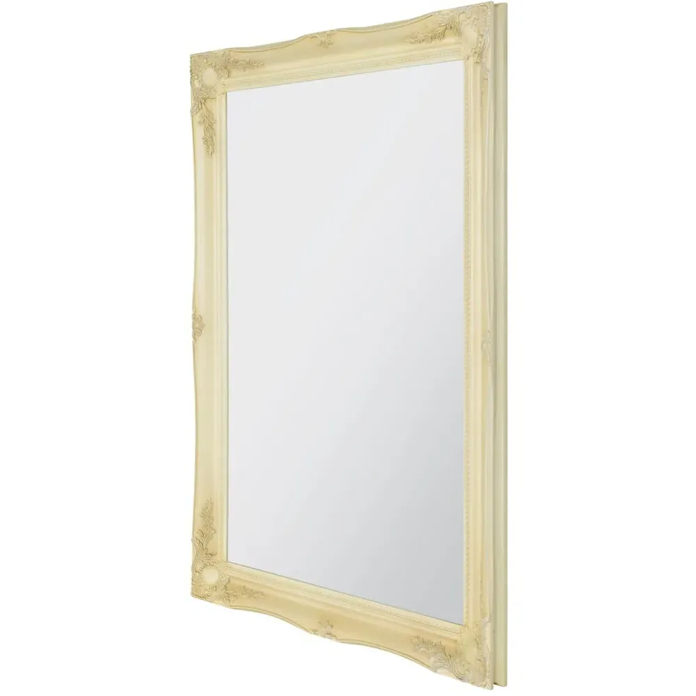 Hamilton Shabby Chic Wall Mirror - Cream image