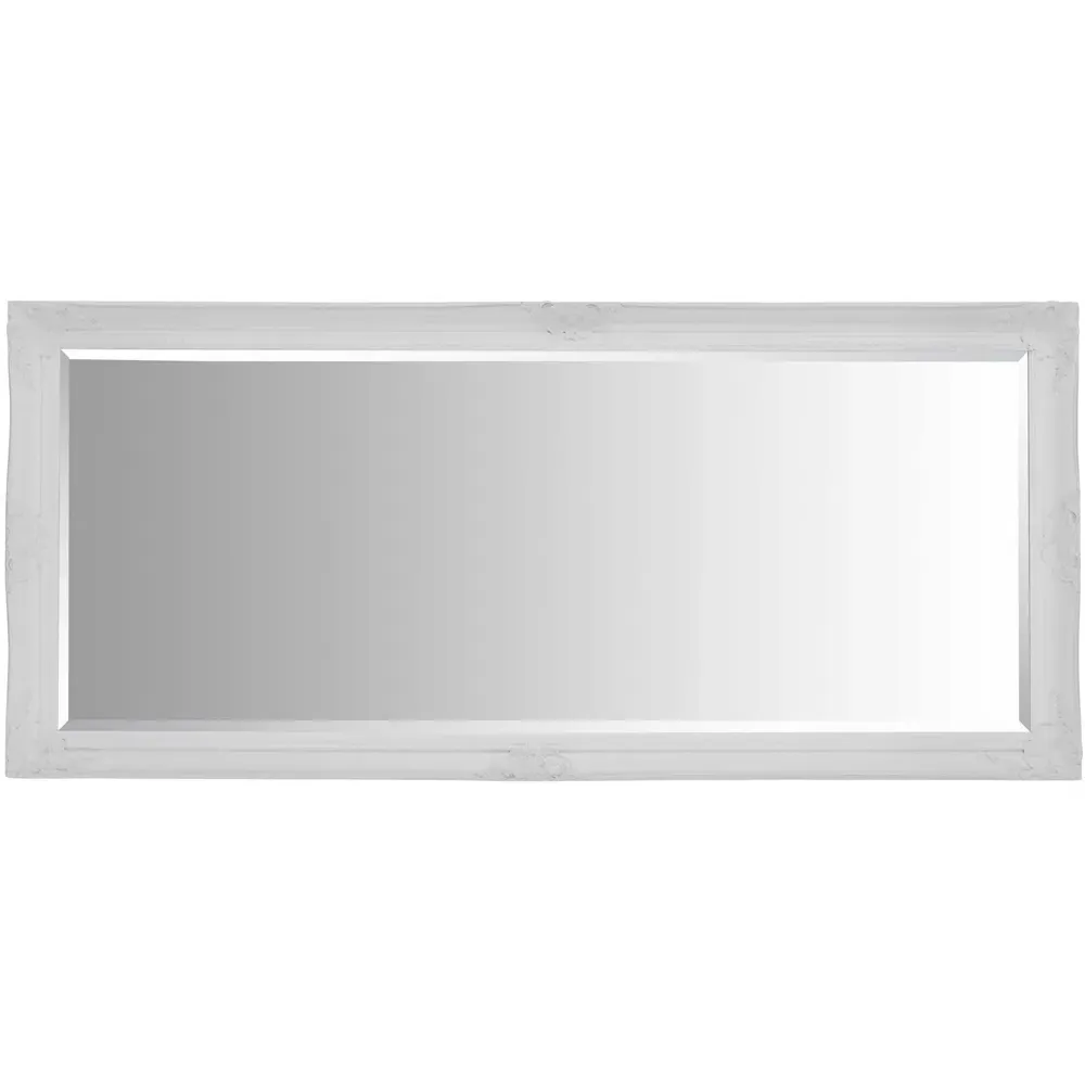 Kingsbury Full Length Wall Mirror - White