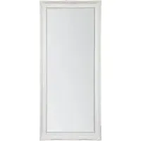 Kingsbury Full Length Wall Mirror - White