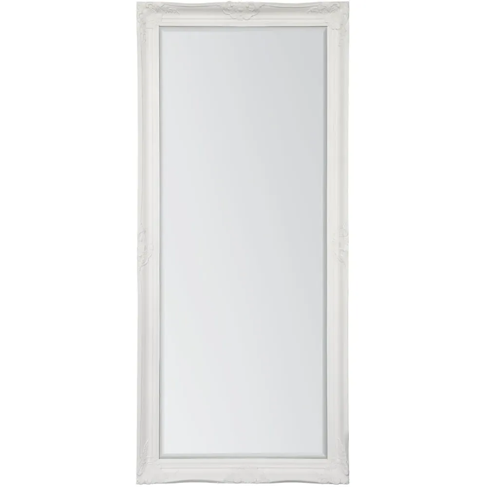 Kingsbury Full Length Wall Mirror - White image