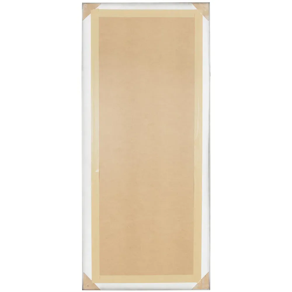 Langton Shabby Chic Full Length Dress Mirror - Black